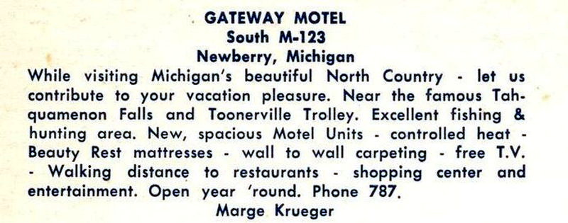 Gateway Motel - Vintage Postcard (newer photo)